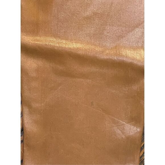 L’AGENCE|MARGOT HIGH RISE SKINNY JEAN JAVA‎ COATED FAUX LEATHER SIZE 26 NWT - Picture 10 of 10